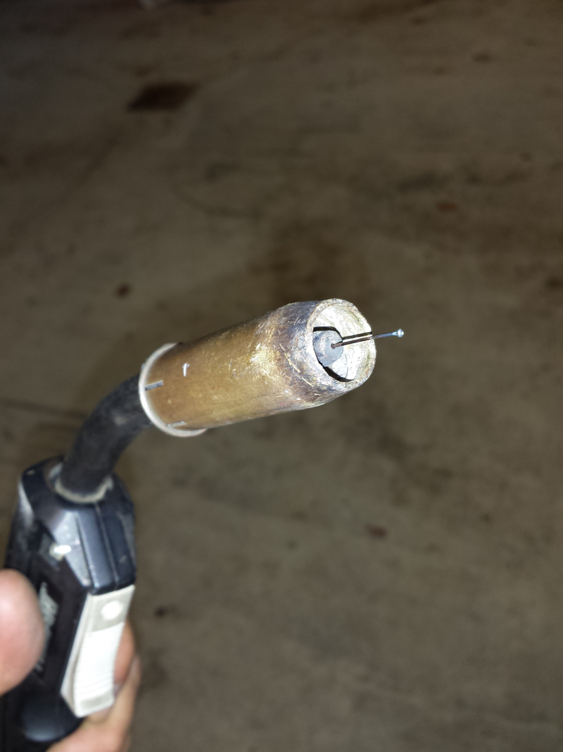Cup further than tip?
